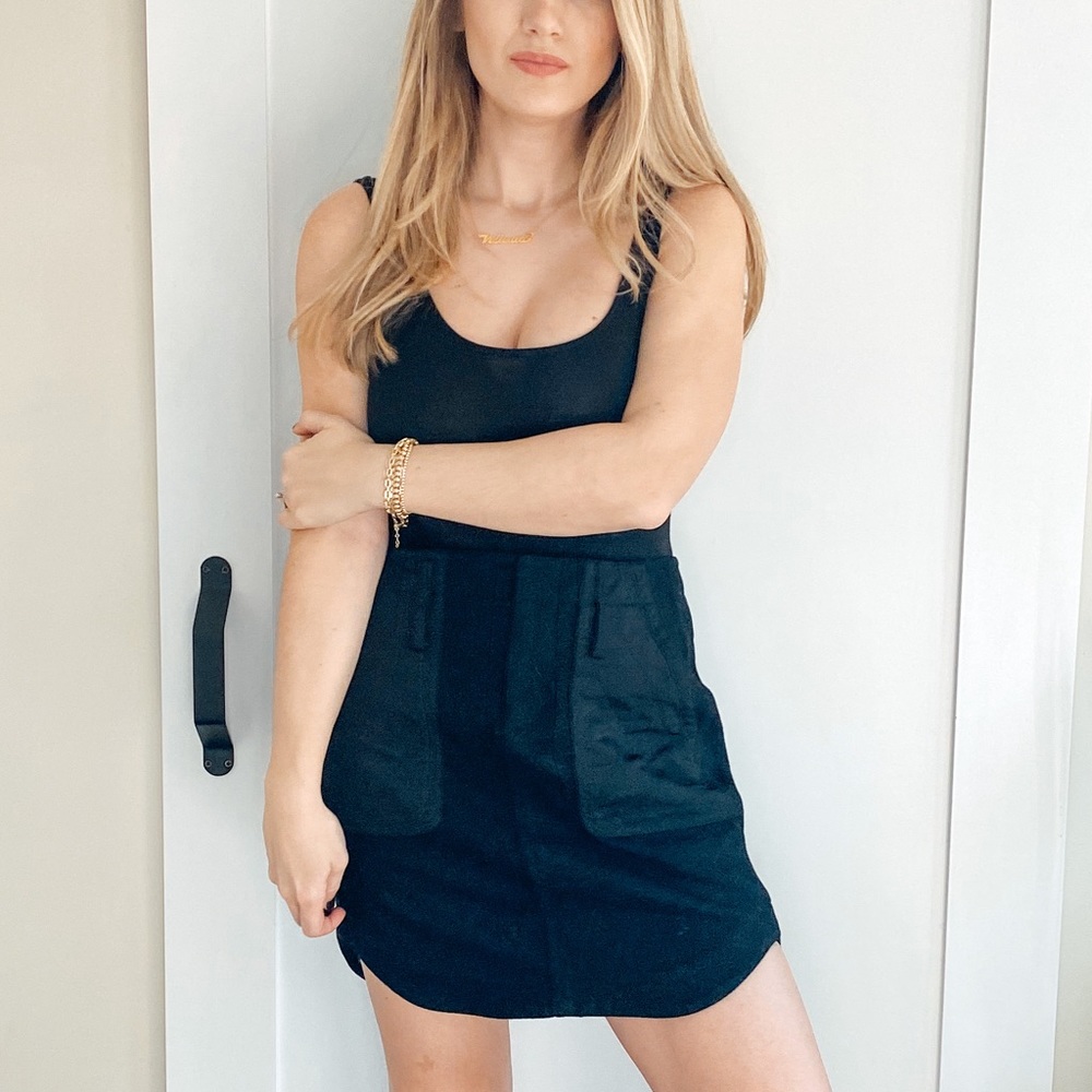 Madewell Wool Mini Skirt